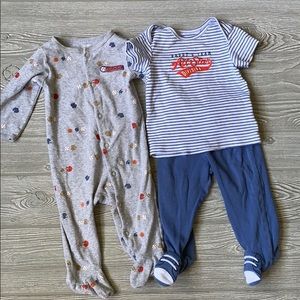 Baby boy baseball fan sets